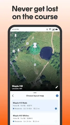 Скриншот 2 — UDisc Disc Golf App