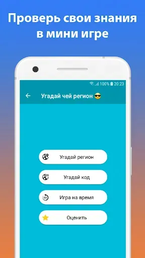 Скриншот 6 — Все коды регионов. Справочник