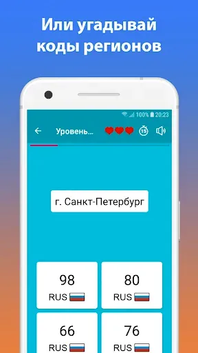 Скриншот 8 — Все коды регионов. Справочник