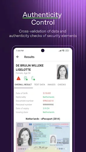 Скриншот 7 — Regula Document Reader