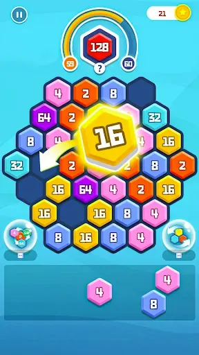 Скриншот 5 — HexPuz - блок пазл