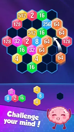 Скриншот 6 — HexPop - Block Puzzle