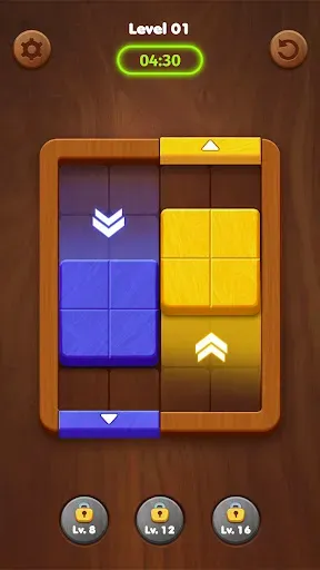 Скриншот 1 — Block Escape Color Puzzle Game