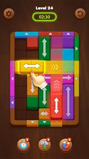 Скриншот 4 — Block Escape Color Puzzle Game