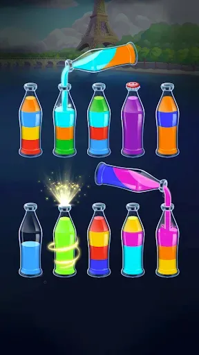 Скриншот 1 — Water Sort: Color Explorer