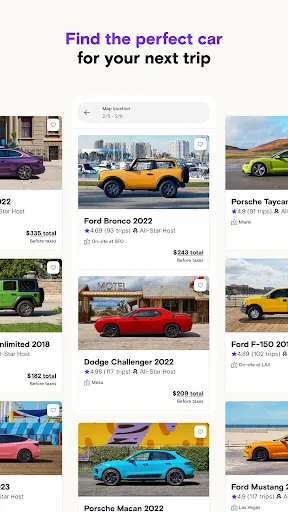 Скриншот 2 — Turo — Better car rental
