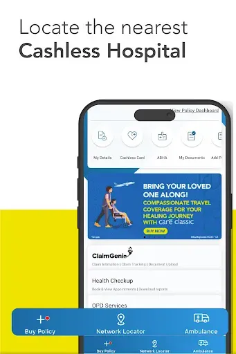 Скриншот 2 — Care Health - Customer App