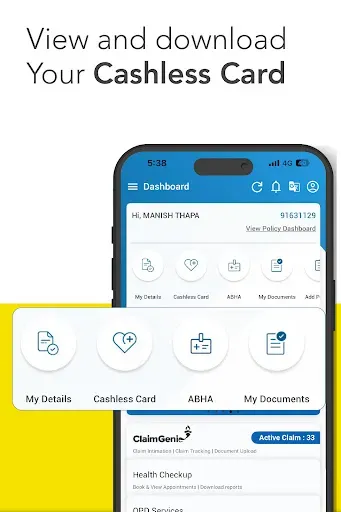 Скриншот 4 — Care Health - Customer App