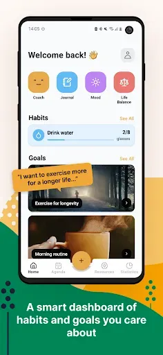 Скриншот 3 — Remente: Self Care, Wellbeing