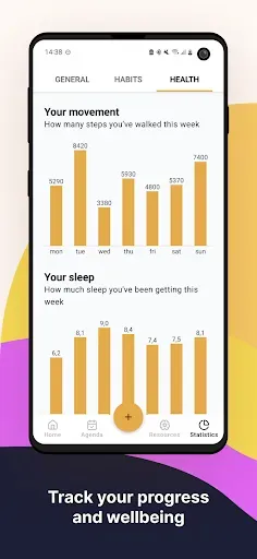 Скриншот 5 — Remente: Self Care, Wellbeing