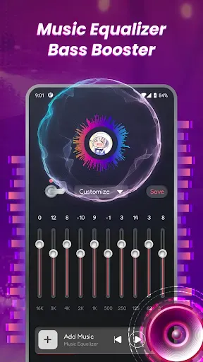 Скриншот 1 — Volume Booster- Sound Enhancer