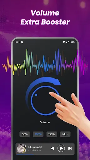 Скриншот 2 — Volume Booster- Sound Enhancer