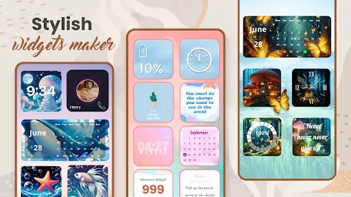 Скриншот 1 — Widget 2026: Aesthetic Widgets