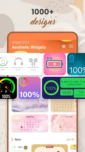 Скриншот 4 — Widget 2026: Aesthetic Widgets