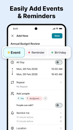 Скриншот 3 — Calendar 2026