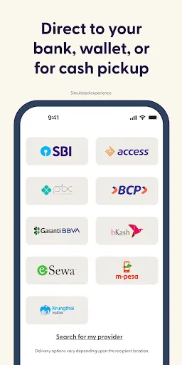 Скриншот 5 — Receive money with Remitly
