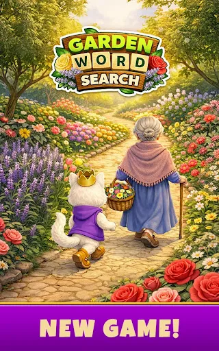 Скриншот 1 — Garden Word Search