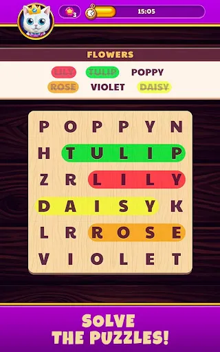 Скриншот 2 — Garden Word Search