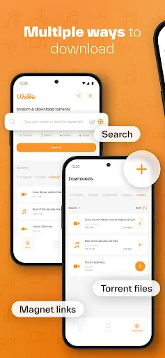 Скриншот 4 — Webbie - Torrent Downloader