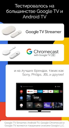 Скриншот 2 — Пульт для Android TV - aTV+