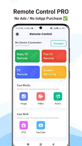 Скриншот 1 — Remote Control Pro - TV, AC