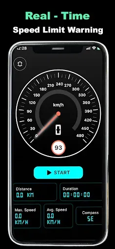 Скриншот 3 — GPS Speed: Speed Tracker