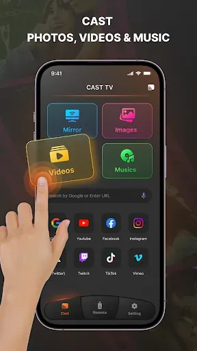 Скриншот 2 — Smart TV Remote: Screen Mirror