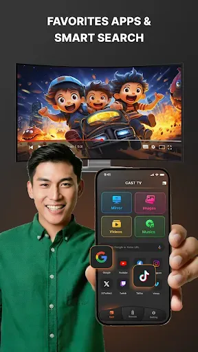 Скриншот 4 — Smart TV Remote: Screen Mirror