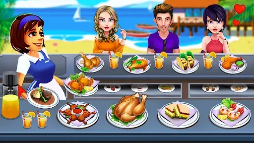 Скриншот 3 — Cooking Cafe - Food Chef