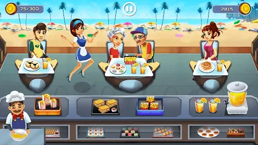 Скриншот 5 — Cooking Cafe - Food Chef