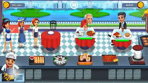 Скриншот 6 — Cooking Cafe - Food Chef