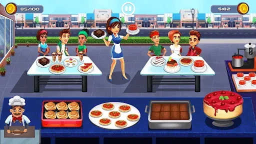 Скриншот 8 — Cooking Cafe - Food Chef