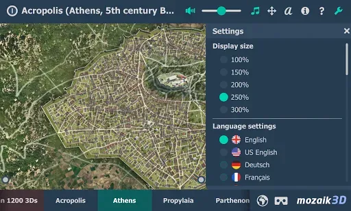 Скриншот 2 — Acropolis educational 3D scene
