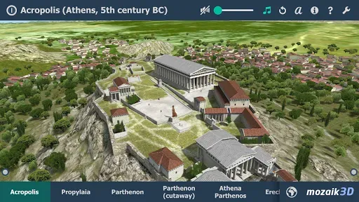 Скриншот 7 — Acropolis educational 3D scene