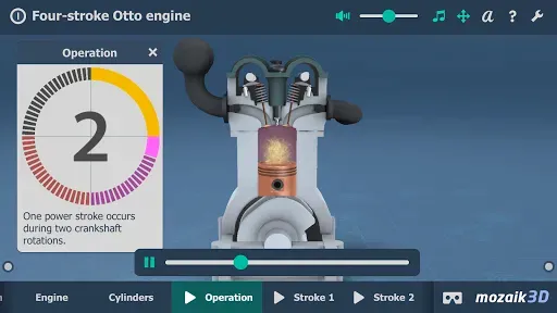 Скриншот 3 — Four-stroke Otto engine 3D