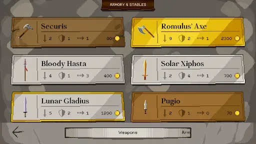 Скриншот 2 — Gladiator Manager