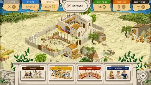 Скриншот 3 — Gladiator Manager