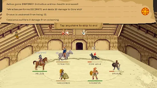Скриншот 5 — Gladiator Manager