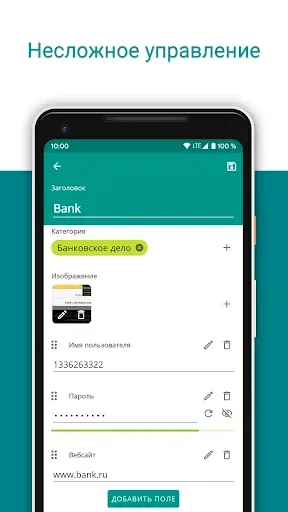 Скриншот 3 — PasswordSafe и менеджер