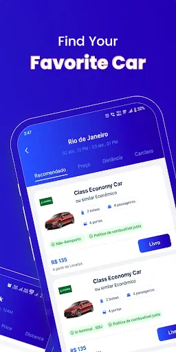 Скриншот 3 — Rent a Car・Rent80