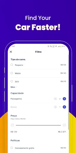 Скриншот 4 — Rent a Car・Rent80