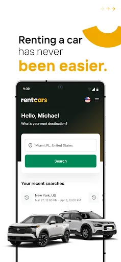 Скриншот 1 — Rentcars: Car rental