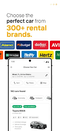 Скриншот 3 — Rentcars: Car rental