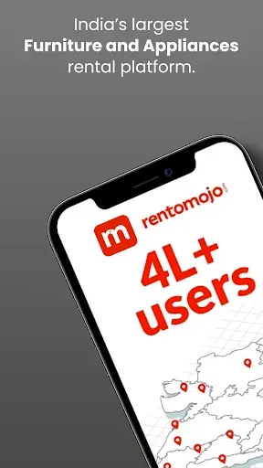 Скриншот 1 — Rentomojo - Furniture on Rent