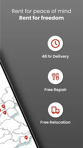Скриншот 2 — Rentomojo - Furniture on Rent