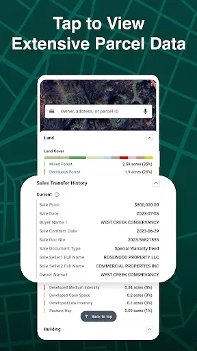 Скриншот 7 — LandGlide: Land & Parcel Data