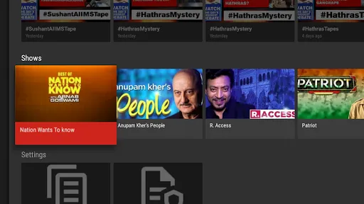 Скриншот 4 — Republic TV - Live Breaking Ne