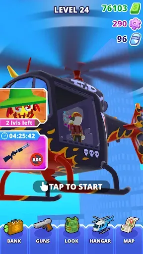Скриншот 1 — Helicopter Escape 3D