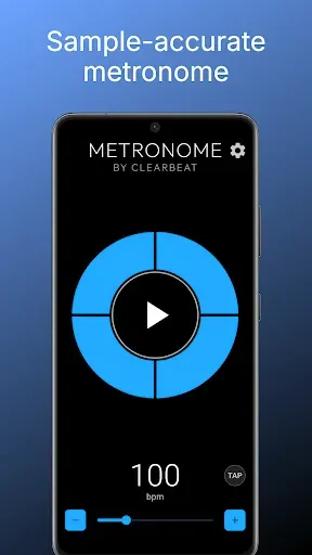 Скриншот 1 — Metronome by Clearbeat