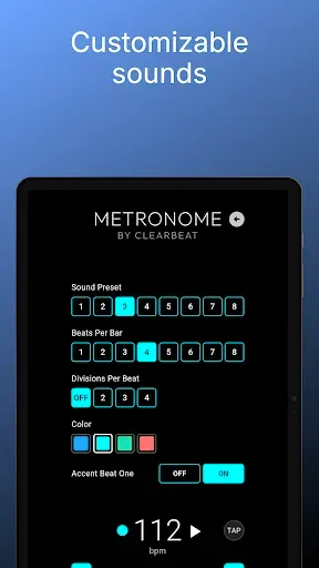 Скриншот 7 — Metronome by Clearbeat